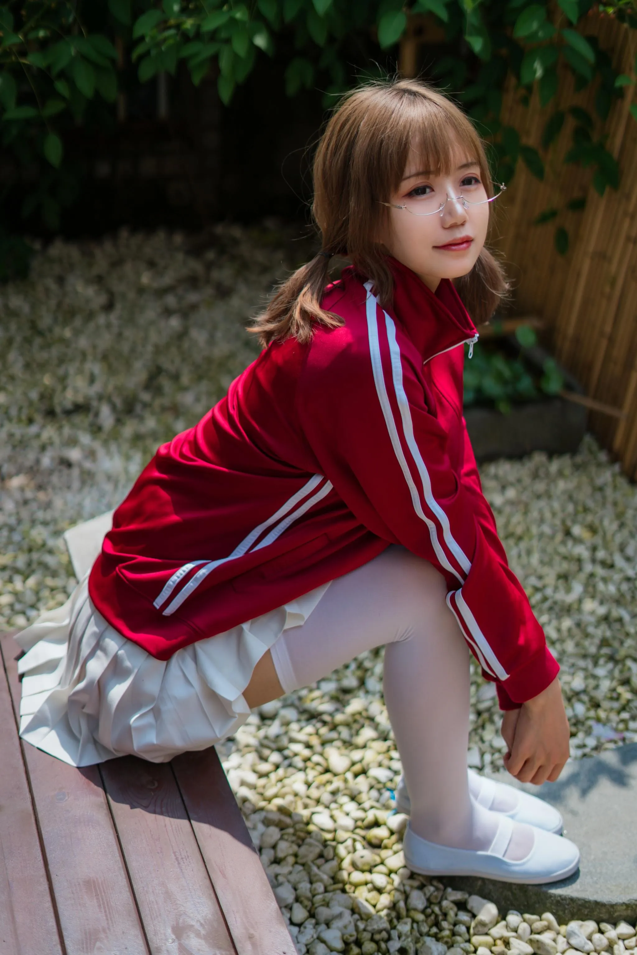 小仓千代w – NO.07 红色体操服 [48P]插图9